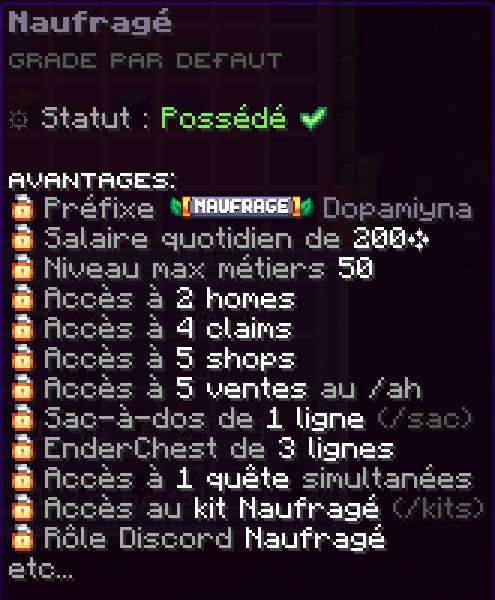 Naufragé